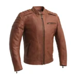 Maverick Spirit Men's Motorcycle Leather Jacket