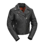 Grand Ember Radiance - Motorcycle Leather Jacket