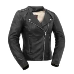 Grand Obsidian Twilight - Women's Leather Motorcycle Jacket