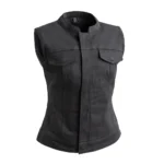 Twill Rider Women's Motorcycle Vest