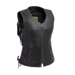 Verve Women's Motorcycle Leather Vest