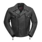 Ingenium Men's Motorcycle Leather Jacket