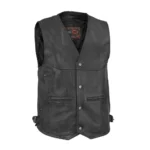 Desperado - Men's Motorcycle Western Style Leather Vest