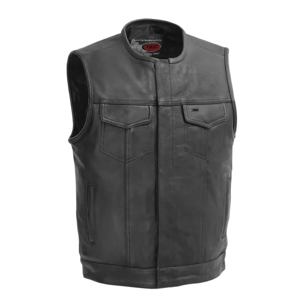 Apex Men's Leather Vest