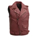 Rebel Rouser - Men's Motorcycle Leather Vest