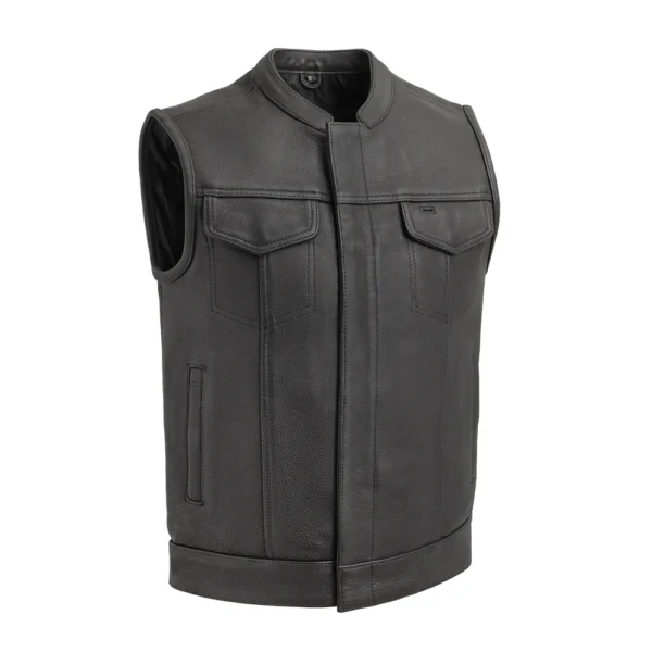 Shadow Motorcycle Leather Vest