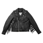 Wild Spirit Fringe - Women's Leather Motorcycle Jacket