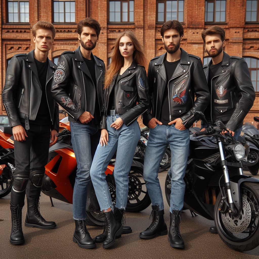 Leather jackets for men and women