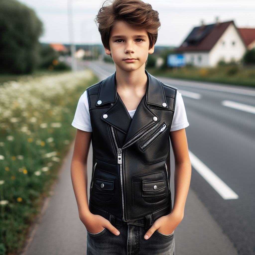 Kids Motorcycle Vest