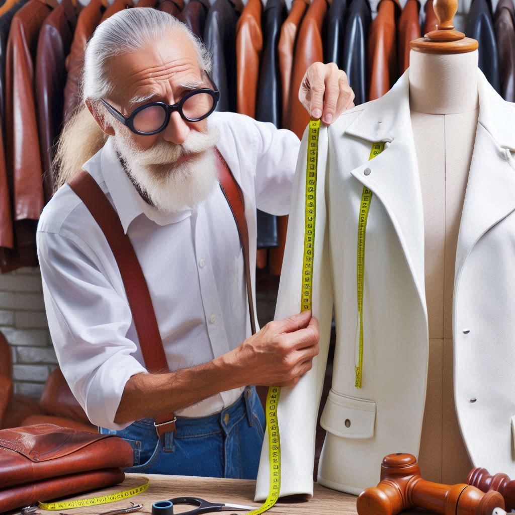 measure for the perfect leather vest