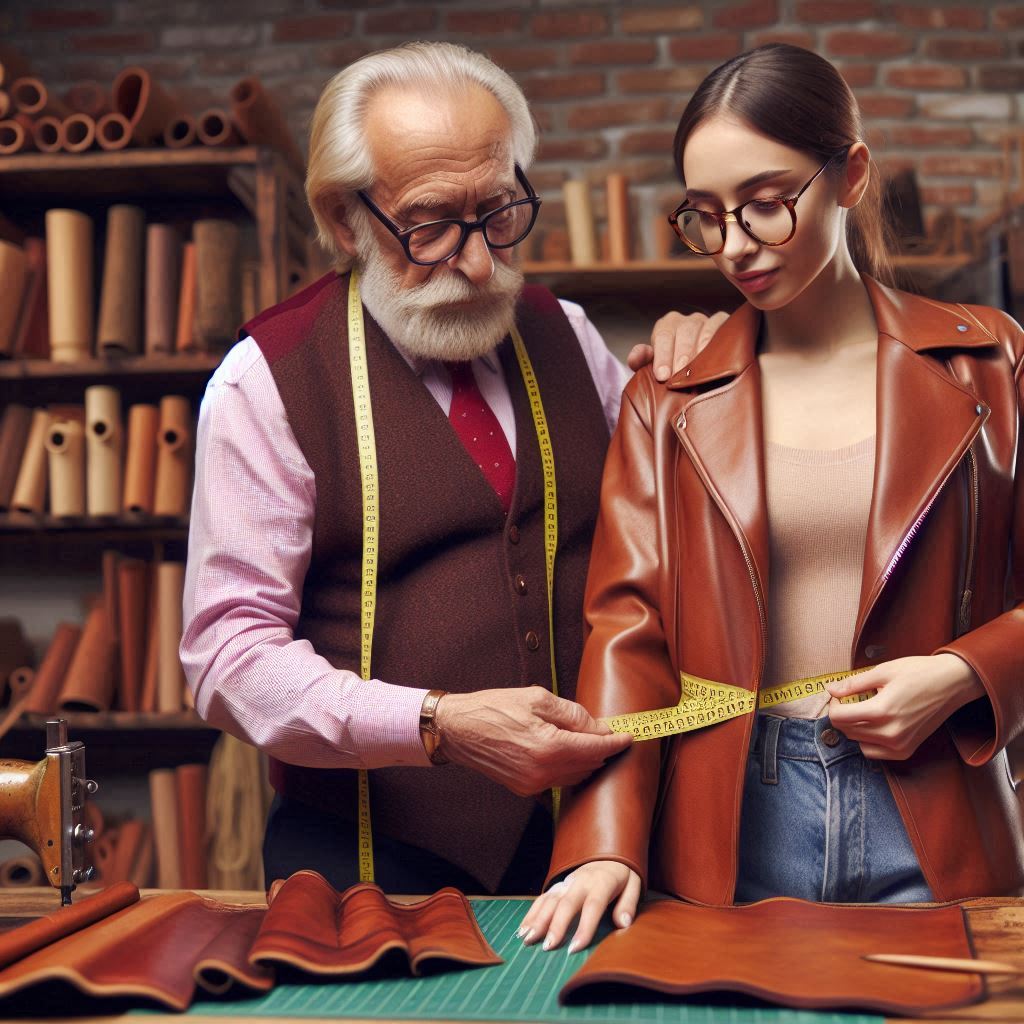 Measure for the perfect leather vest