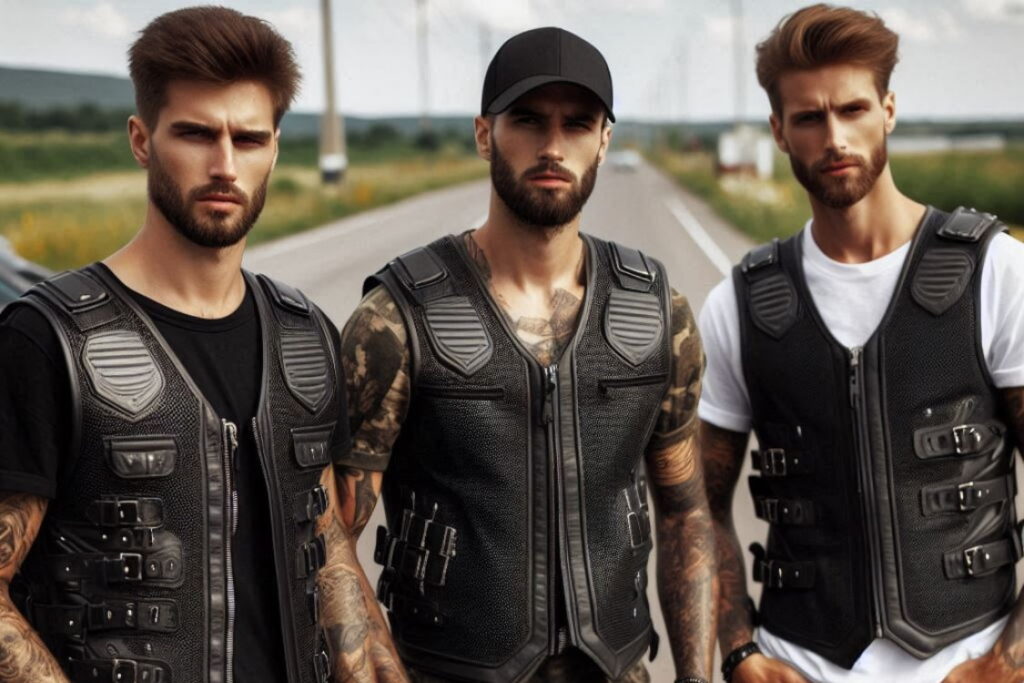 Mesh motorcycle vests