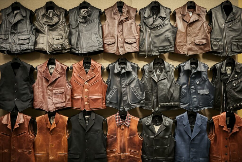 Leather Vests