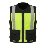 Motorbike High-Visibility Safety Vest – Sport Fit with Reflective Accents