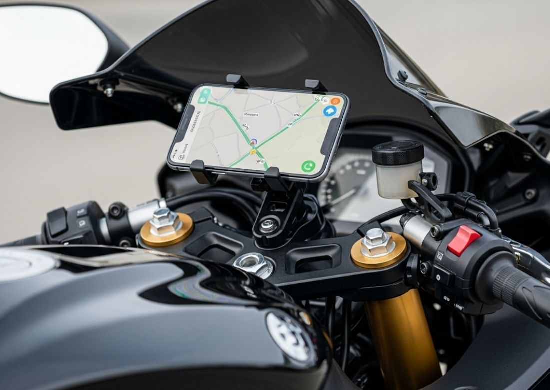 Motorcycle Phone Mount New Year Gifts Ideas for Motorcyclist Guys