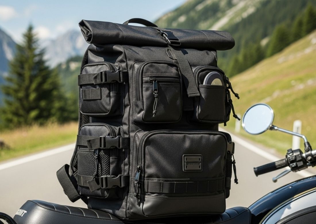 Waterproof Backpack New Year Gifts Ideas for Motorcyclist Guys